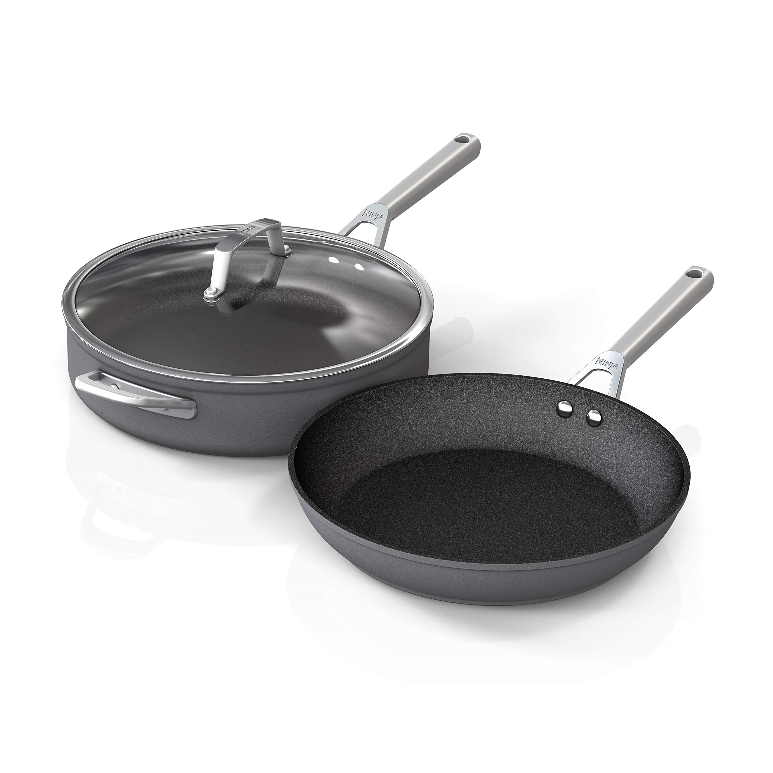 Foto 1 | Juego De Utensilios De Cocina Ninja Foodi Neverstick Premium De 3 Piezas, Color Gris - Venta Internacional.