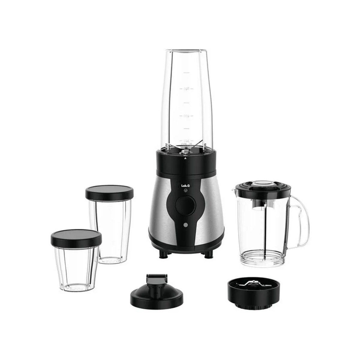 Foto 4 pulgar | Licuadora Compacta Procesador Alimentos 10pz Lab.g Negro