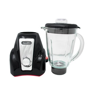 Foto 1 | Licuadora Inalambrica, 2 Velocidades, Vaso De Vidrio 1.5l, Negra, Incluye Bateria Y Cargador