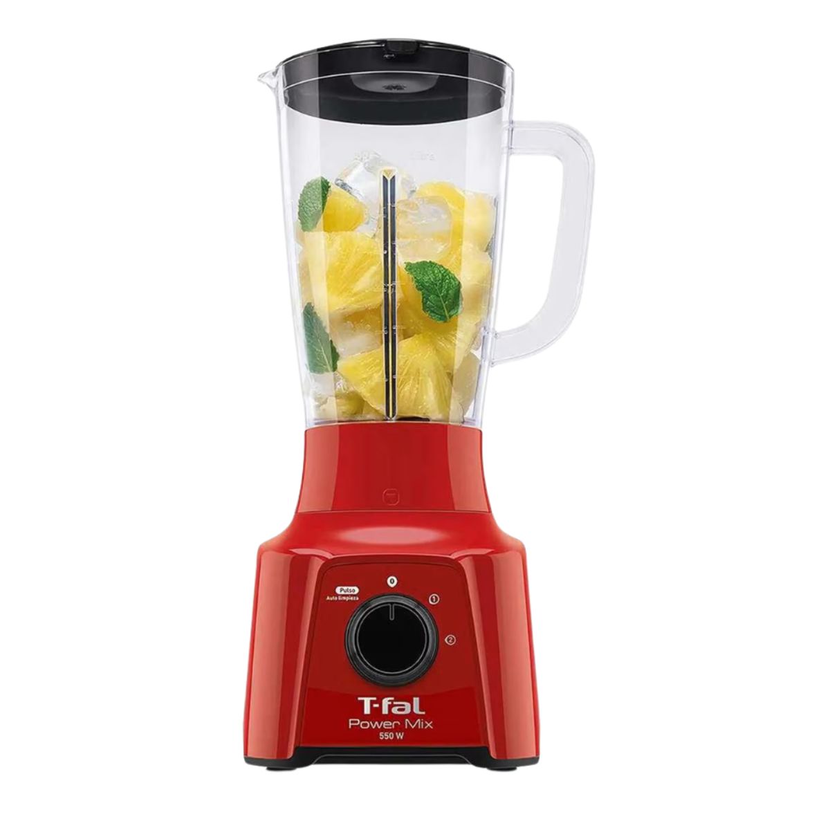 Foto 3 pulgar | Licuadora De Plástico Power Mix 2 Vel Rojo T-fal Ln2815mx​