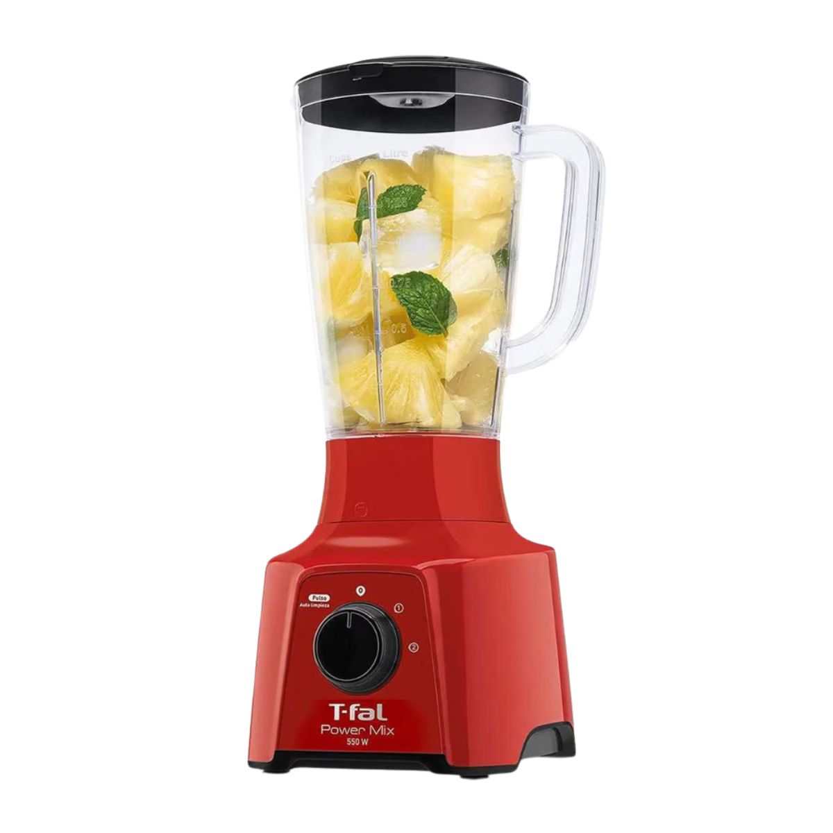 Foto 4 pulgar | Licuadora De Plástico Power Mix 2 Vel Rojo T-fal Ln2815mx​