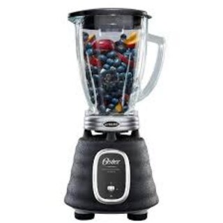 Foto 1 | Licuadora 1000w Vaso Vidrio Color Negra De Palanca (2114099) Oster