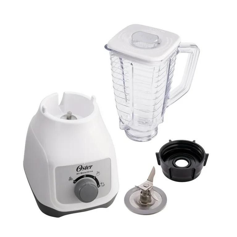 Foto 4 pulgar | Licuadora 2 Vel Color Blanco 800w Vaso Vidrio (2110671) Oster