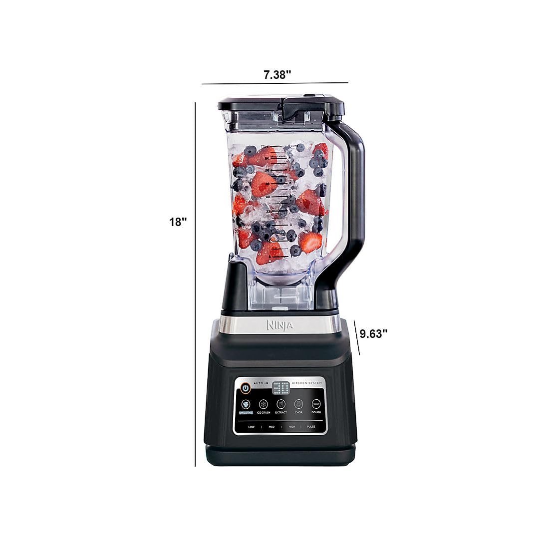 Foto 3 pulgar | Sistema De Cocina Ninja Bn805a Pro Plus 1400w 5 En 1 Negro - Venta Internacional.