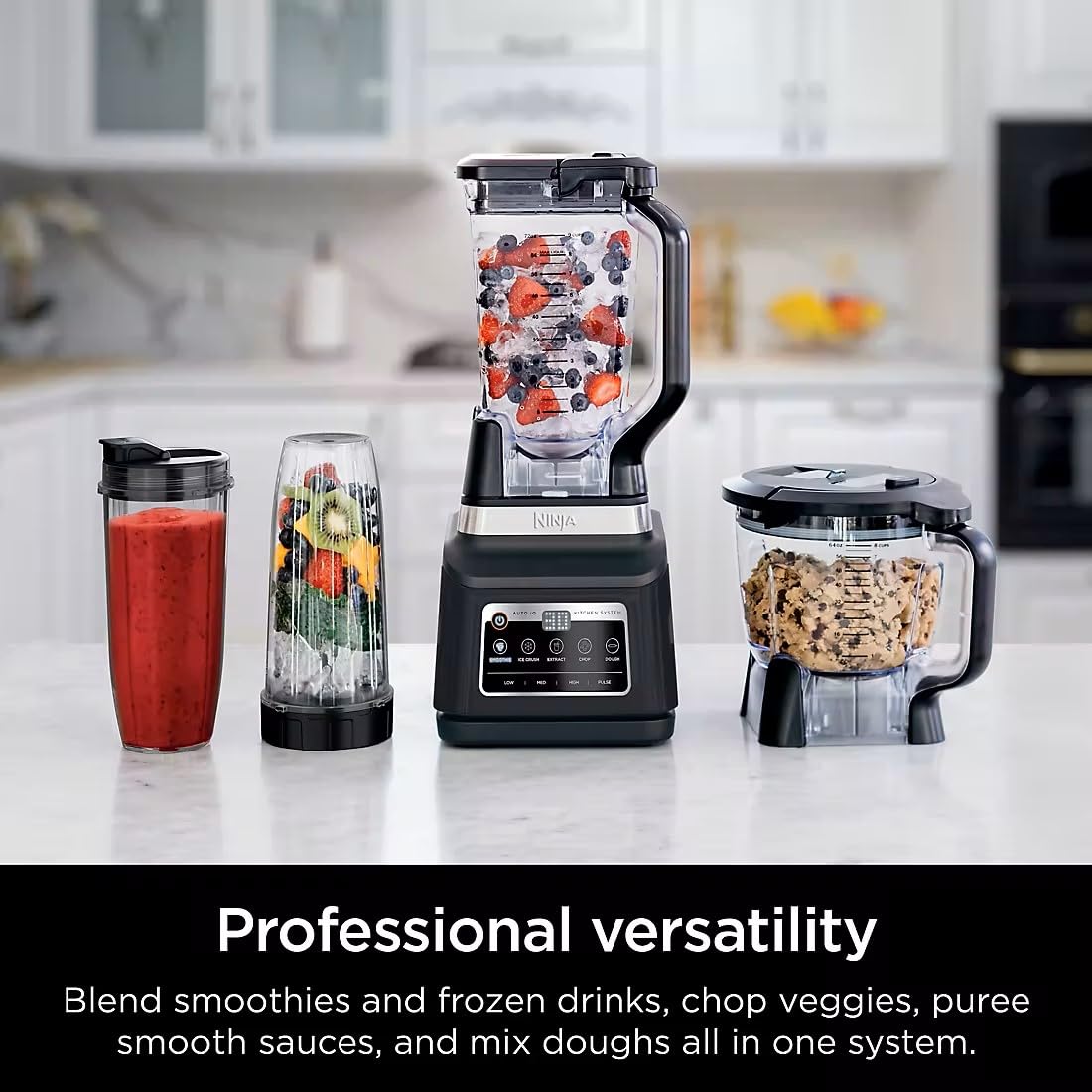 Foto 6 pulgar | Sistema De Cocina Ninja Bn805a Pro Plus 1400w 5 En 1 Negro - Venta Internacional.
