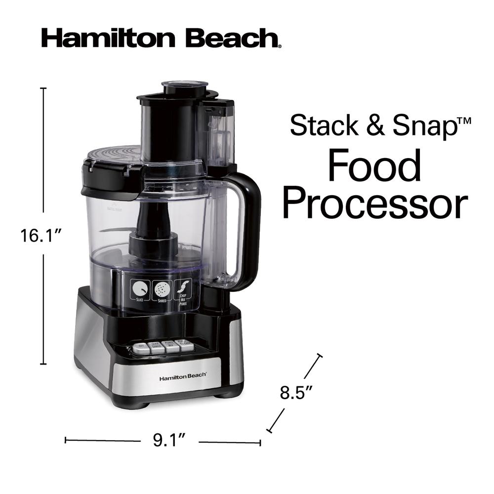 Foto 4 pulgar | Procesador Alimentos Hamilton Beach 70725 color Negro