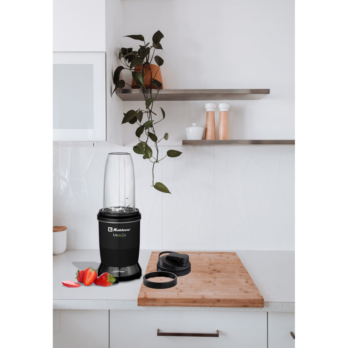 Foto 6 | Licuadora Procesador de Alimentos Koblenz BKM-800 con Vaso Tritán de 900 ml