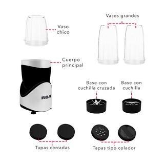 Foto 3 | Procesador de Alimentos RCA RC-3197 con Accesorios
