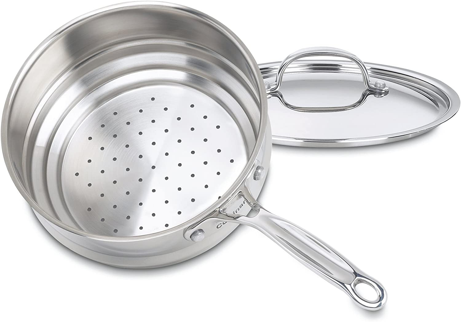 Foto 2 pulgar | Venta Internacional - Cuisinart 7116-20 Chef's Classic Vaporera Universal 20-cm Con Tapa