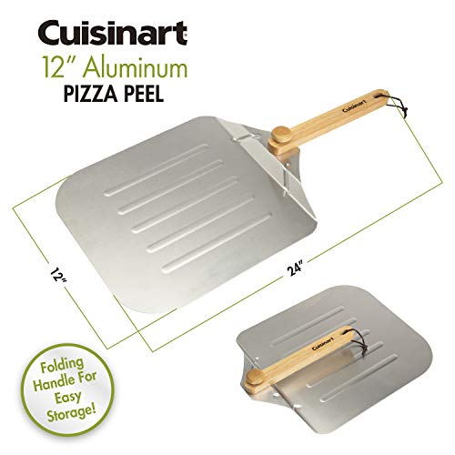 Foto 3 pulgar | Venta Internacional - Cuisinart Cpp-612 Pala De Pizza De Aluminio, 12''