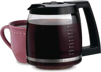 Foto 2 | Venta Internacional - Carafe De Vidrio De Repuesto Cuisinart De 14 Tazas, Negro