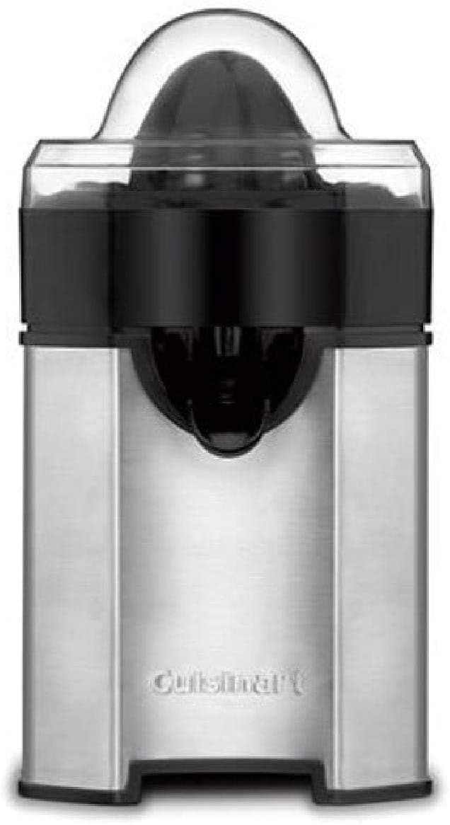 Venta Internacional - Exprimidor Cítricos Cuisinart Ccj-500, Control Pulpa, Acero Inoxidable, Negro/inox, 1 Pc $1,058