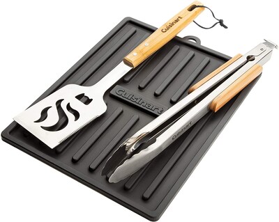 Foto 2 | Venta Internacional - Cuisinart Ctm-820 Utensilio De Silicona, Estera Para Parrilla Negra