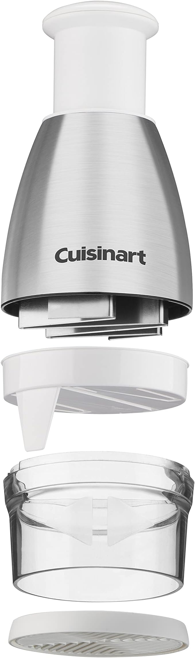 Foto 2 | ''chopper De Acero Inoxidable Cuisinart Ctg-00-schpw, 8.2 ''''x 3.9'''' X 3.9 '''', Blanco''