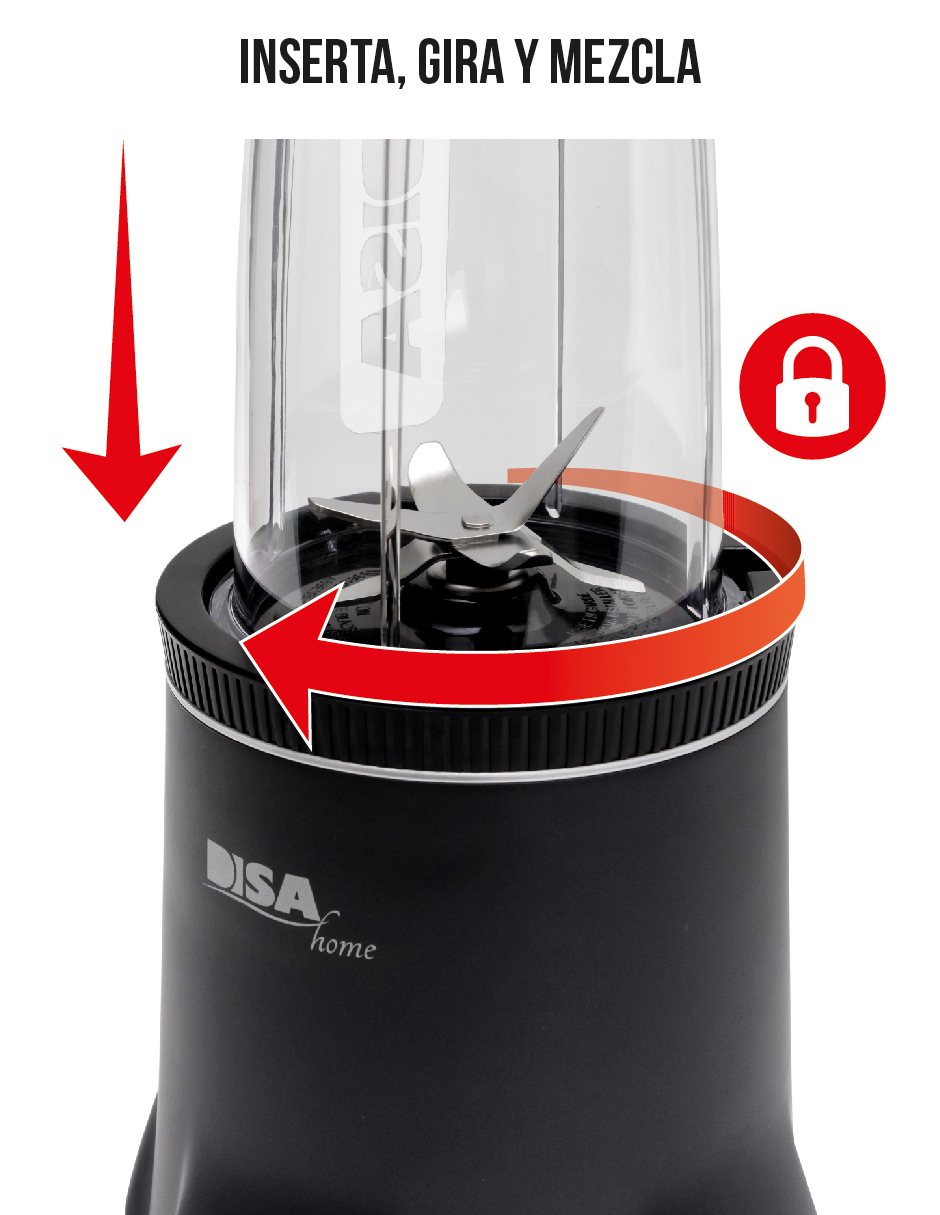 Foto 3 pulgar | Multiblender Pro Disa Home 900 W. 6 Piezas