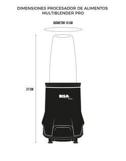 Foto 4 | Multiblender Pro Disa Home 900 W. 6 Piezas