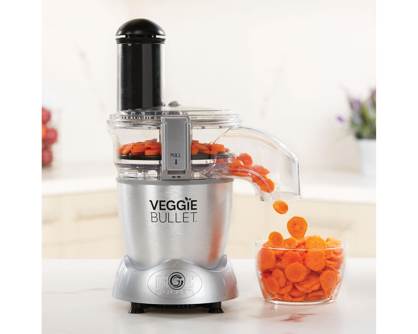 Foto 4 pulgar | Procesador De Alimentos Veggie Bullet Nutribullet 500w Gris 16 Acc