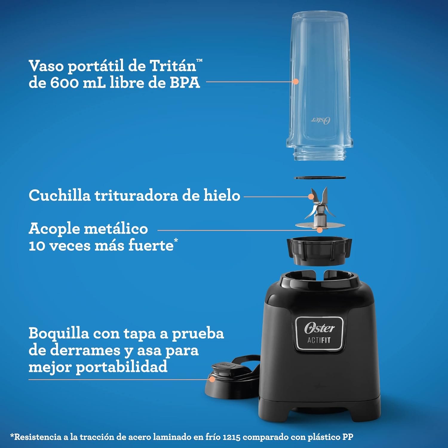 Foto 5 pulgar | Sistema De Nutrición Oster Actifit