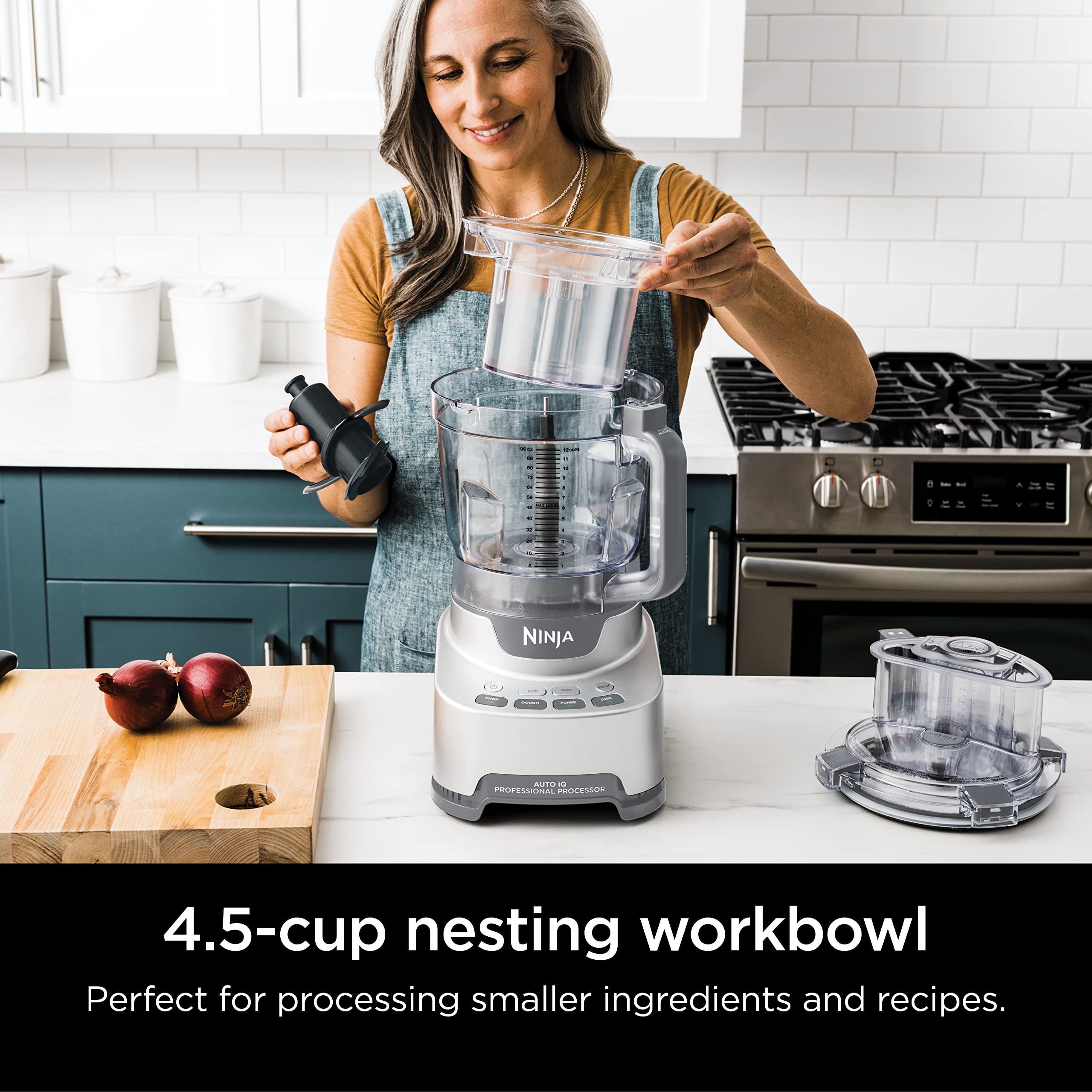 Foto 3 pulgar | Procesador De Alimentos Ninja Xskbwlnbwl Professional Xl 1.1l Gris - Venta Internacional.