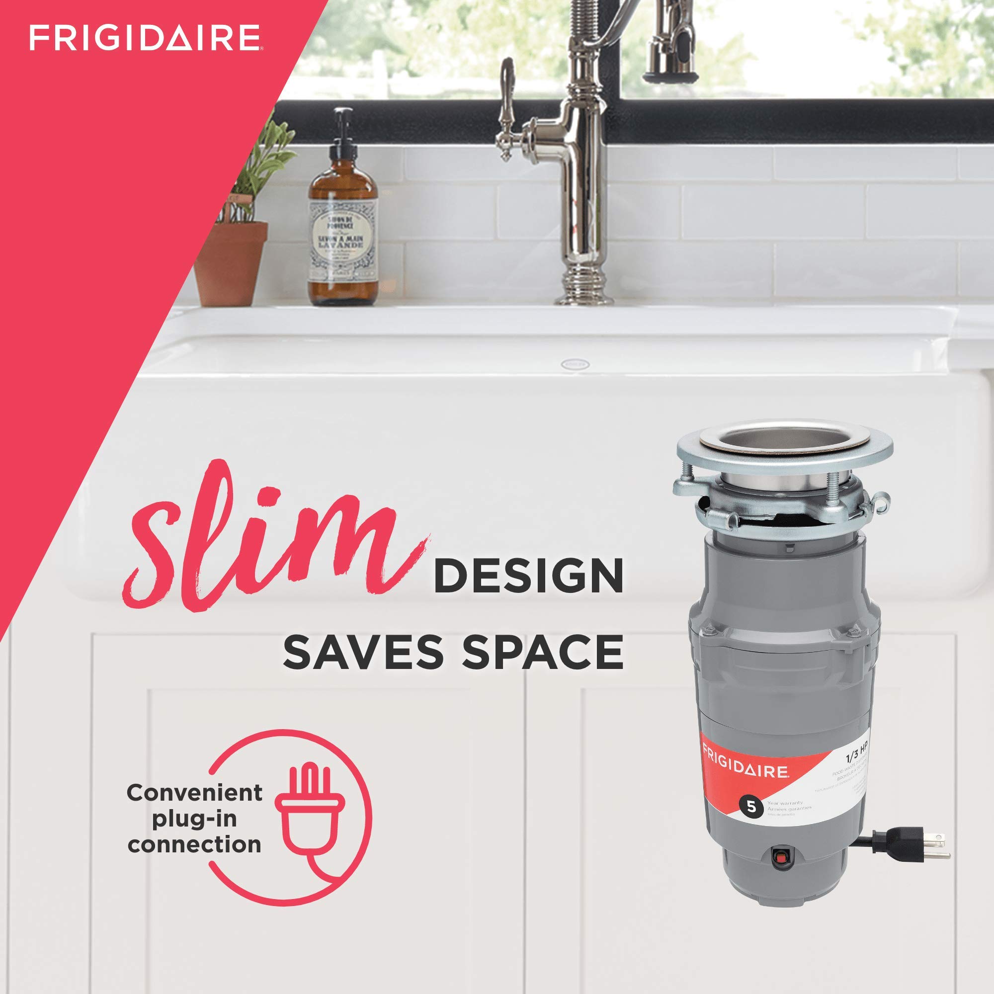 Foto 5 pulgar | Triturador De Basura Frigidaire Ff03dispc1 1/3 Hp Para Fregadero De Cocina - Venta Internacional.