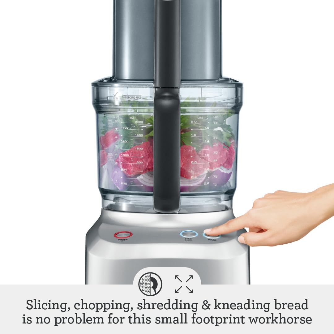 Foto 3 pulgar | Procesador De Alimentos Breville Sous Chef De 12 Tazas Bfp660sil - Plateado - Venta Internacional.