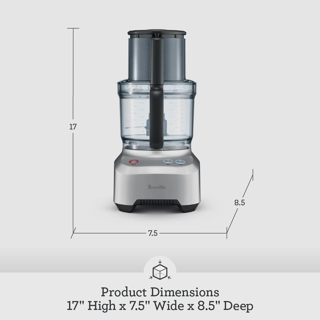 Foto 7 pulgar | Procesador De Alimentos Breville Sous Chef De 12 Tazas Bfp660sil - Plateado - Venta Internacional.