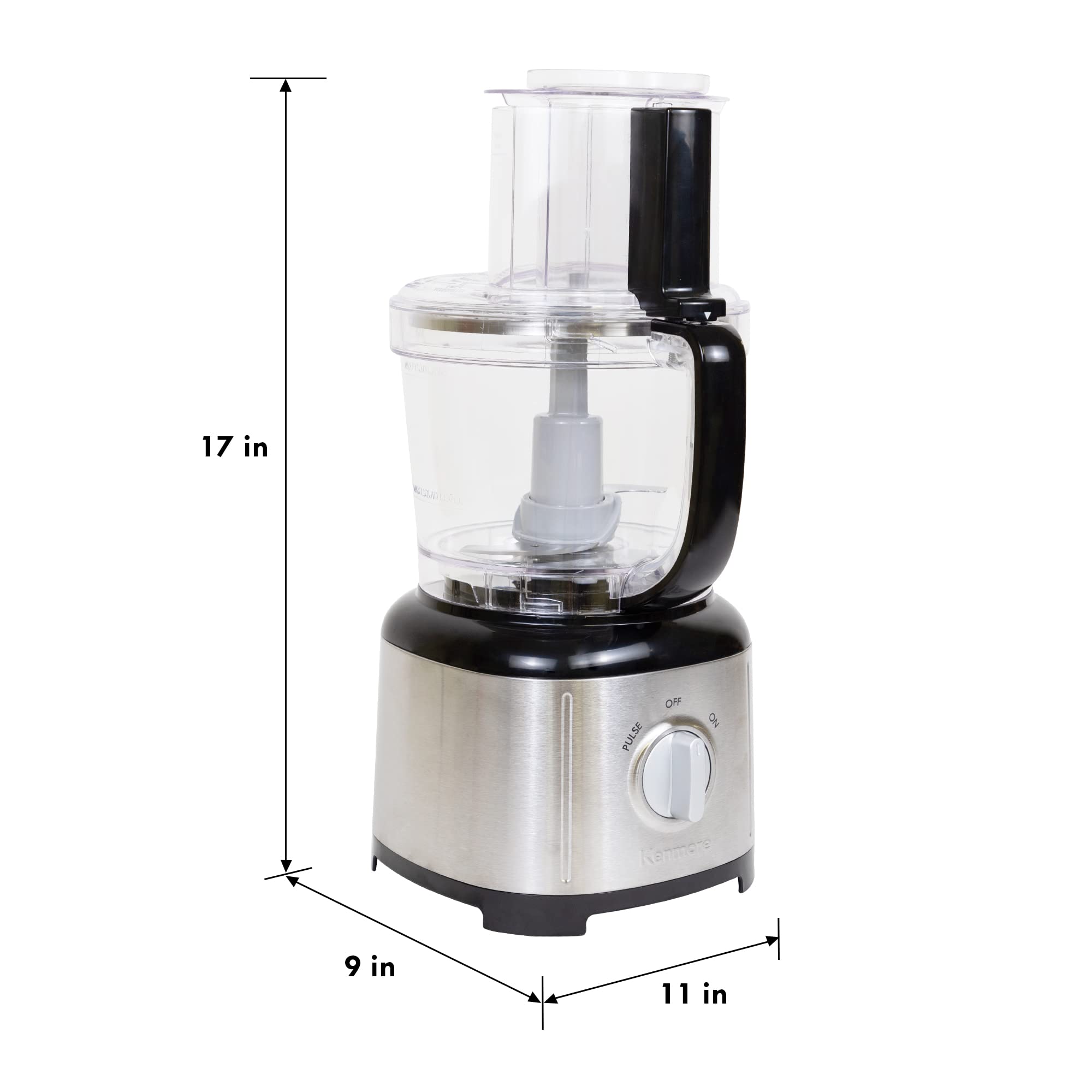 Foto 8 pulgar | Procesador De Alimentos Kenmore De 11 Tazas Con Disco Para Rebanar/triturar 500 W - Venta Internacional.