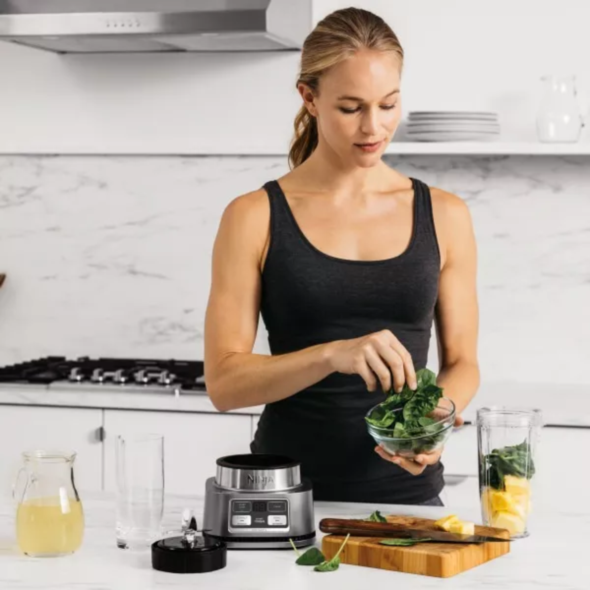 Foto 4 pulgar | Extractor Ninja Ss100 Nutri Pro Con 2 Programas Auto-iq Silver