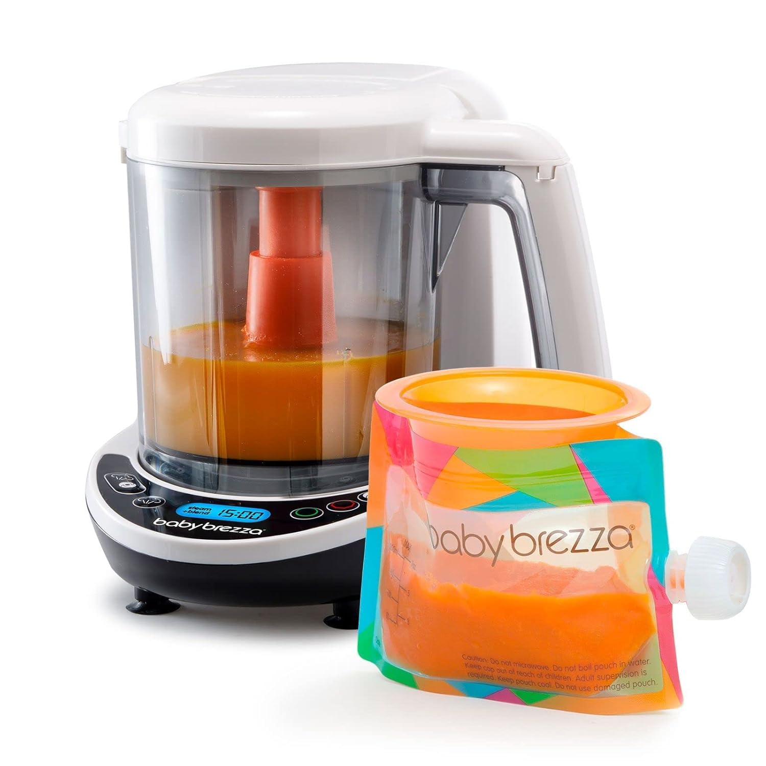 Foto 2 pulgar | Máquina de Comida Baby Brezza One Step Deluxe con 3 Bolsas - Venta Internacional