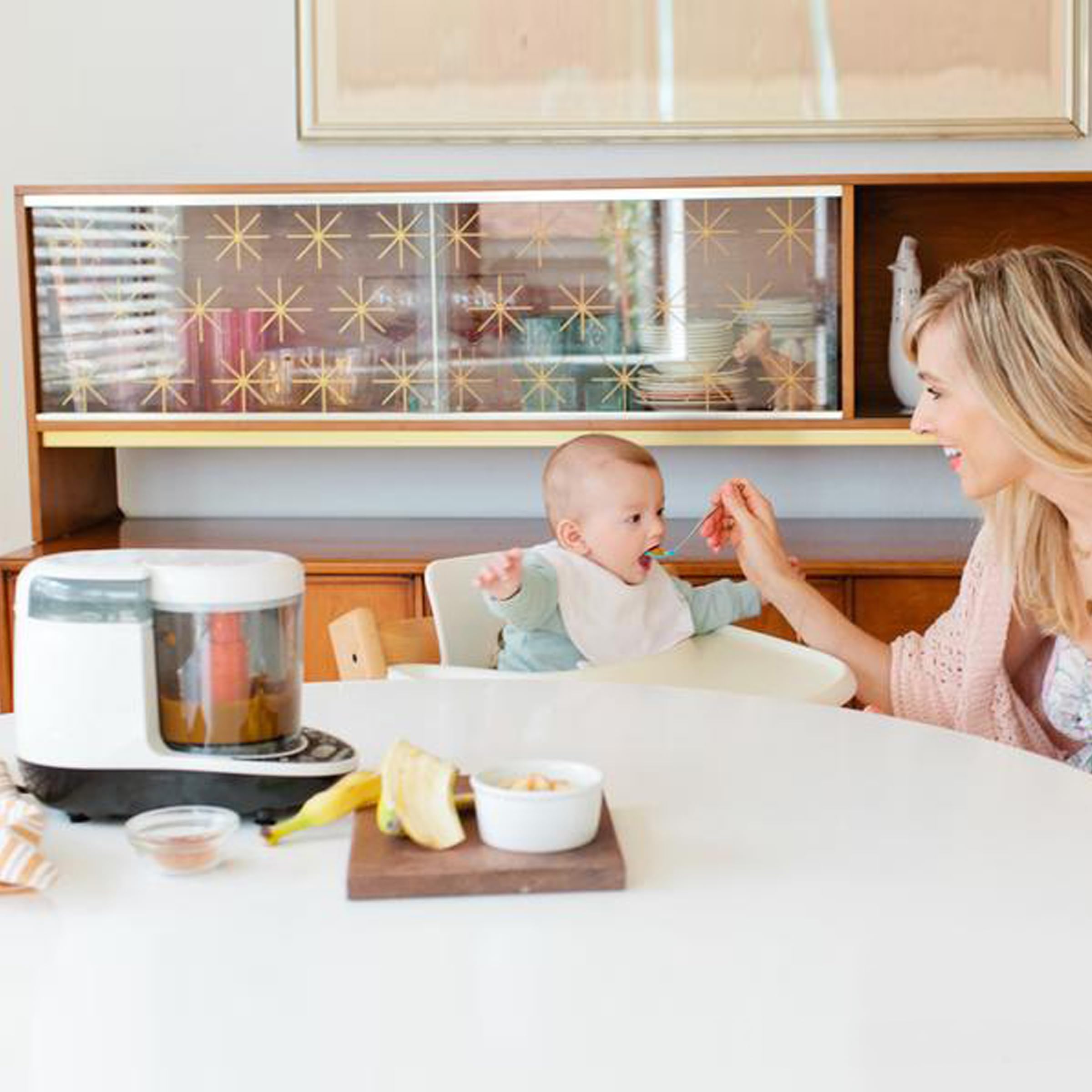 Foto 3 pulgar | Máquina de Comida Baby Brezza One Step Deluxe con 3 Bolsas - Venta Internacional