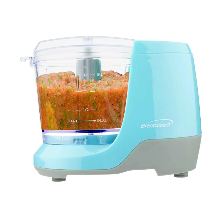 Mini Picador De Alimentos Brentwood Azul $448