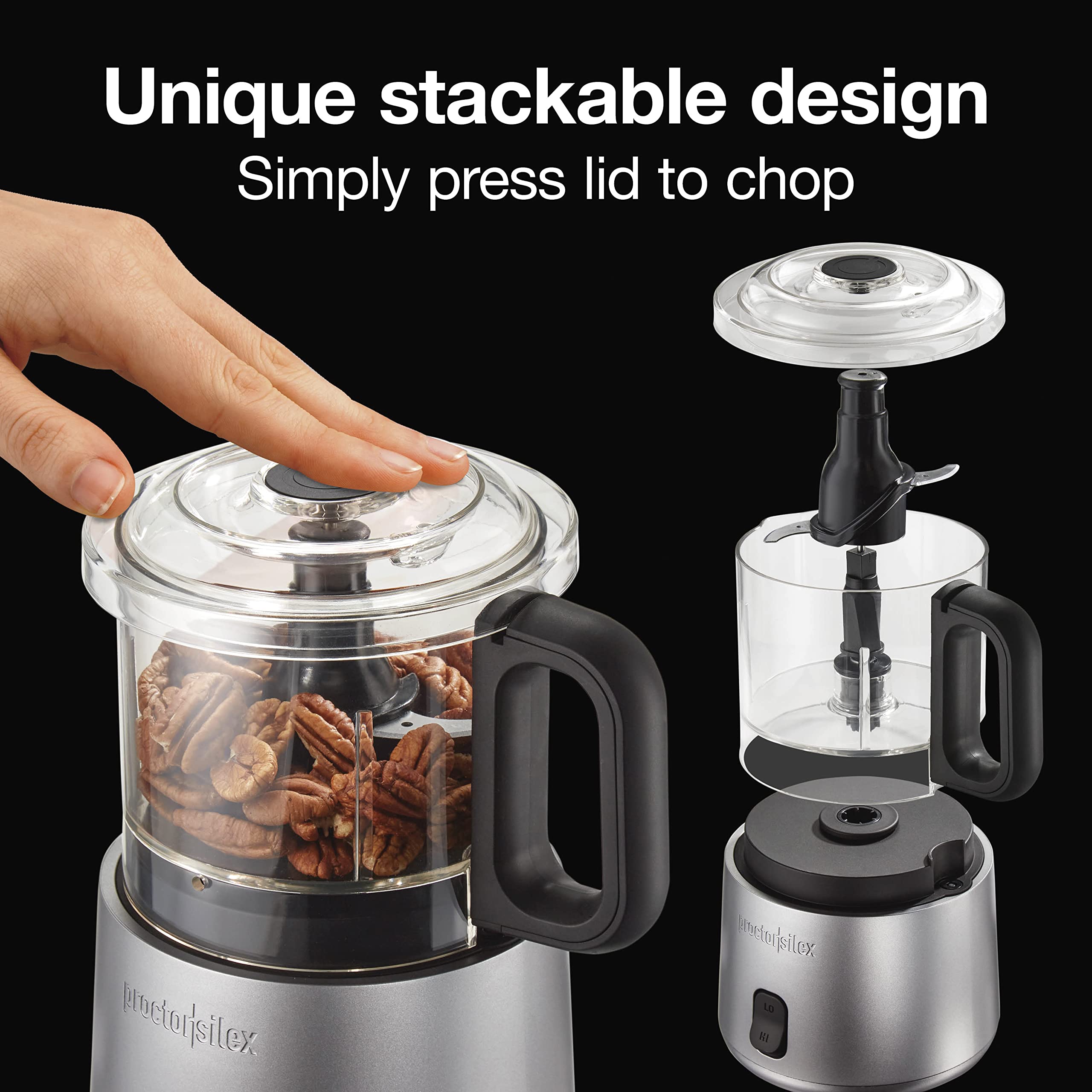Foto 3 pulgar | Picadora Eléctrica de Verduras y Miniprocesador de Alimentos Proctor Silex - Venta Internacional