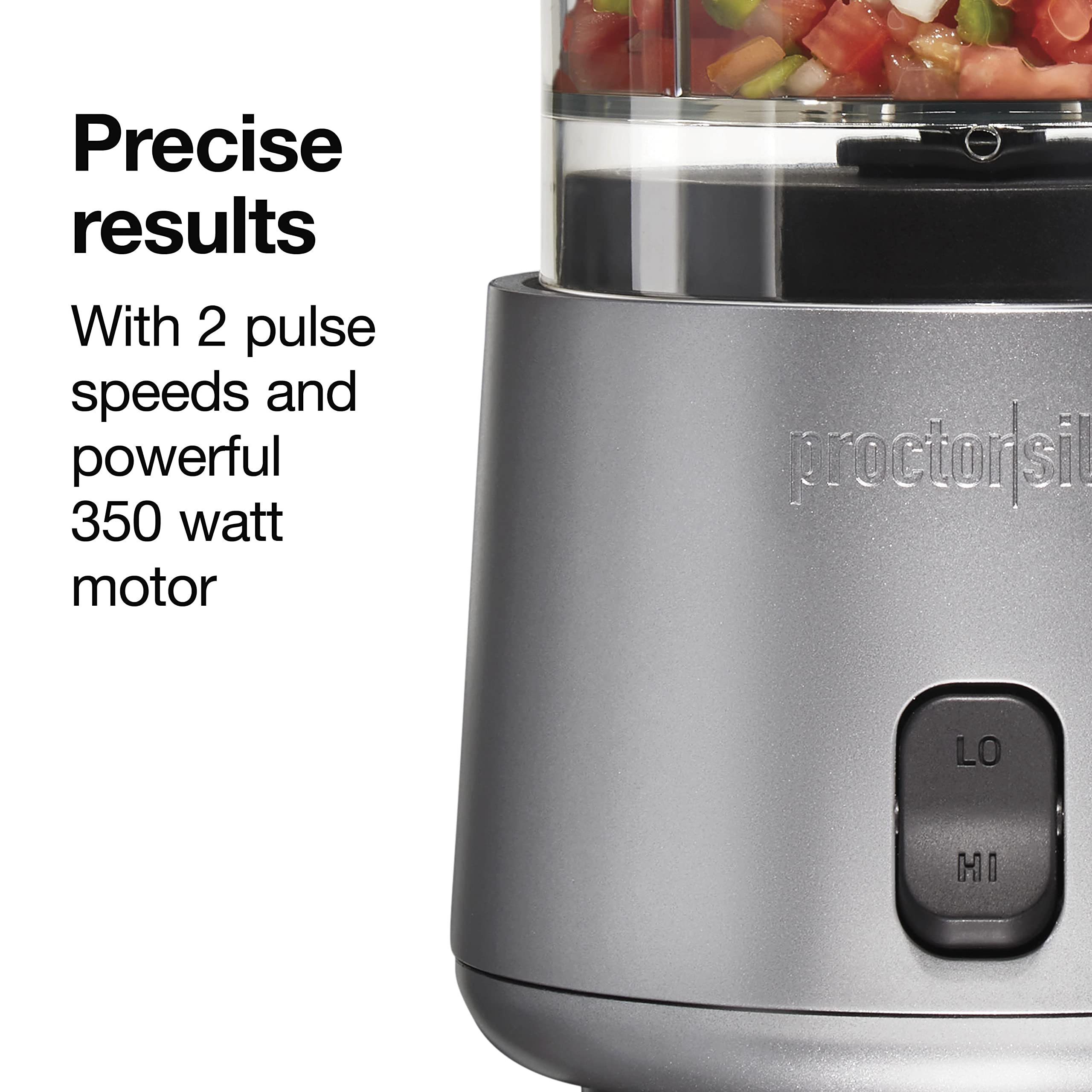 Foto 5 pulgar | Picadora Eléctrica de Verduras y Miniprocesador de Alimentos Proctor Silex - Venta Internacional