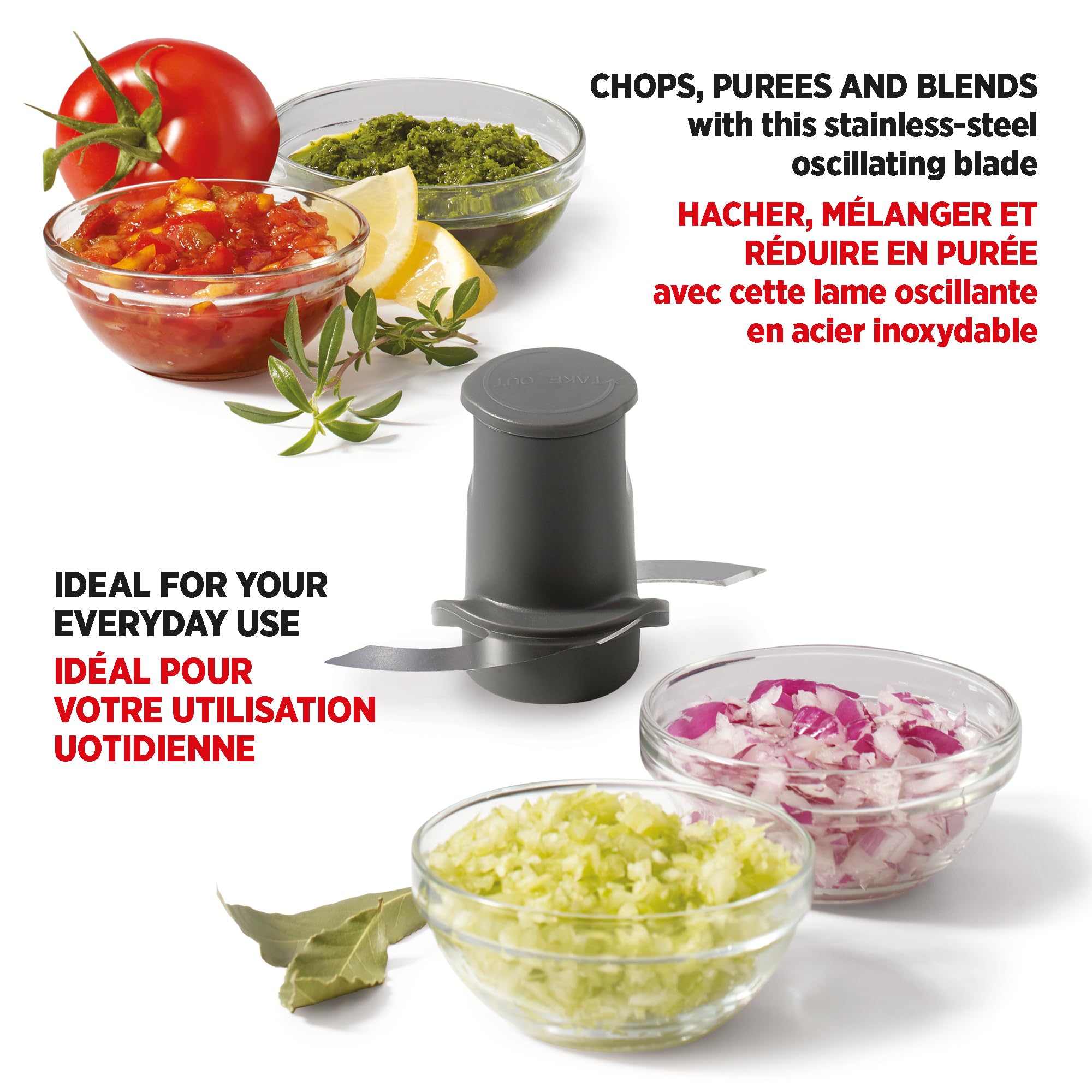 Foto 7 | Procesador de Alimentos Starfrit 4 Tazas y 3 Velocidades Blanco - Venta Internacional