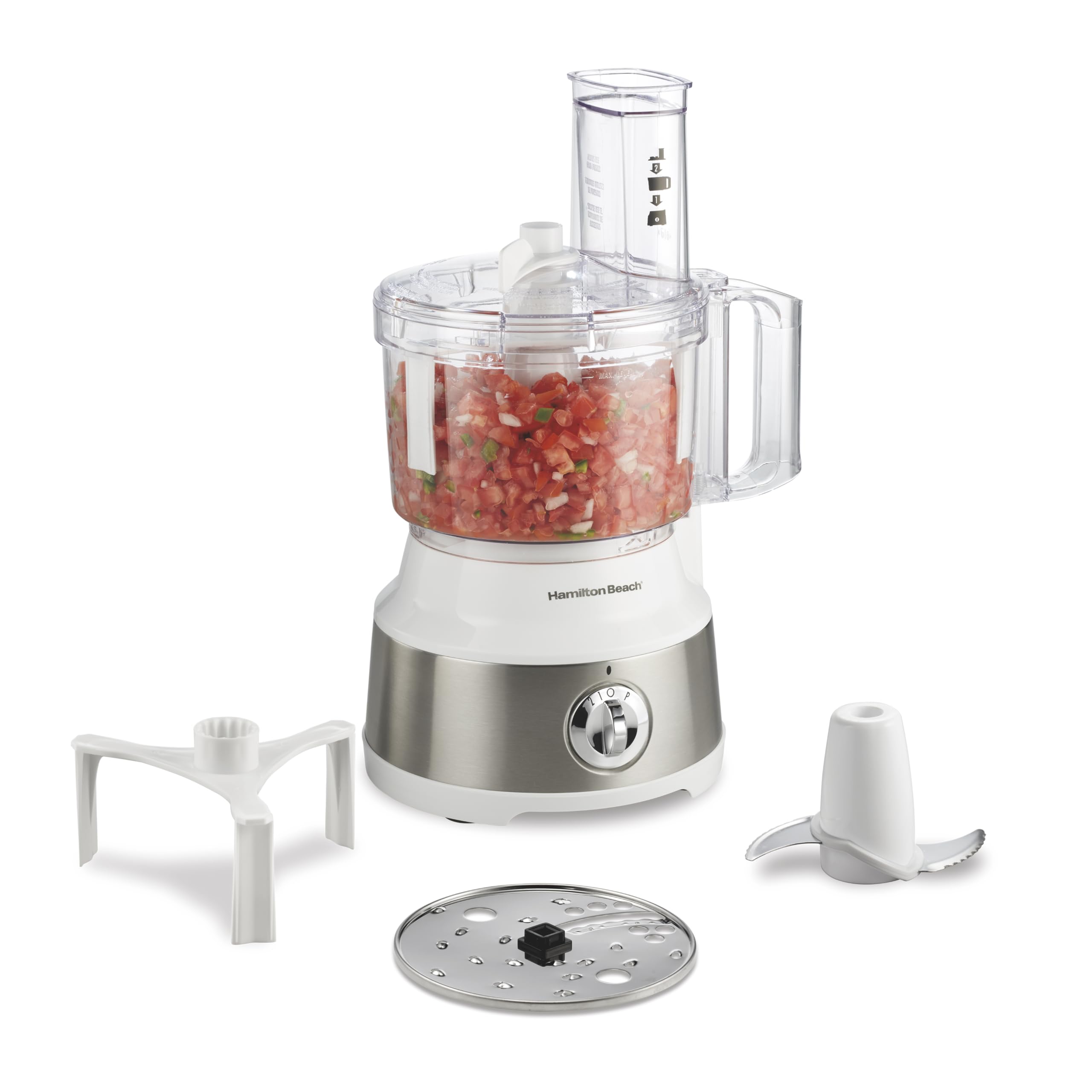 Foto 2 pulgar | Robot de Cocina Hamilton Beach 10 Tazas 450 W Blanco - Venta Internacional