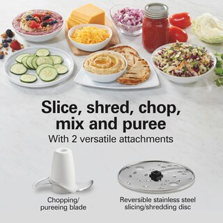 Foto 3 | Robot de Cocina Hamilton Beach 10 Tazas 450 W Blanco - Venta Internacional