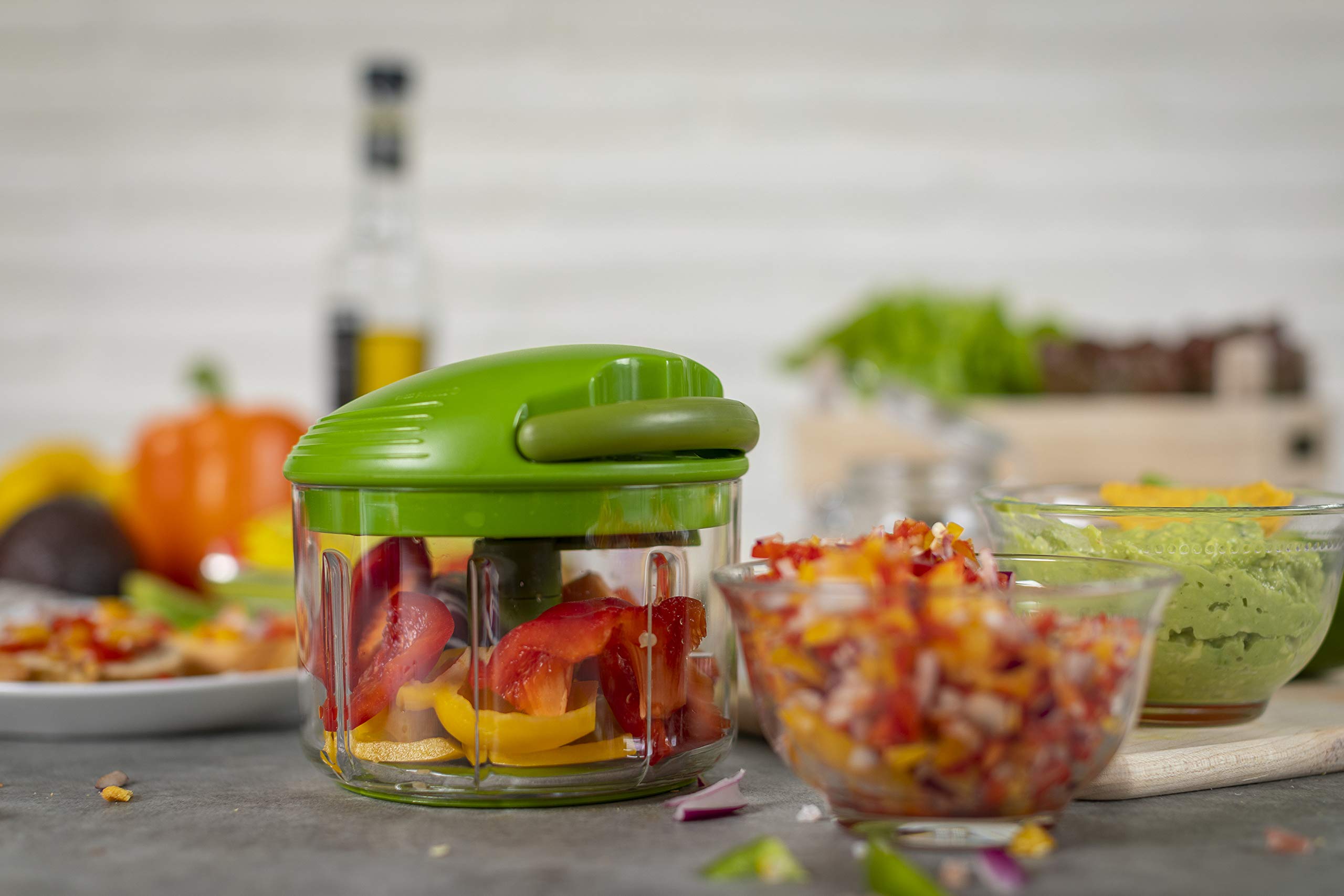 Foto 7 | Picadora De Verduras Kuhn Rikon Pull Chop 650 Ml Con 3 Años De Garantía - Venta Internacional.