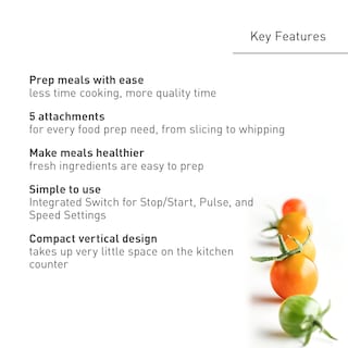Foto 2 | Procesador de Alimentos Panasonic Mk-f511 de 800 w-Venta Internacional