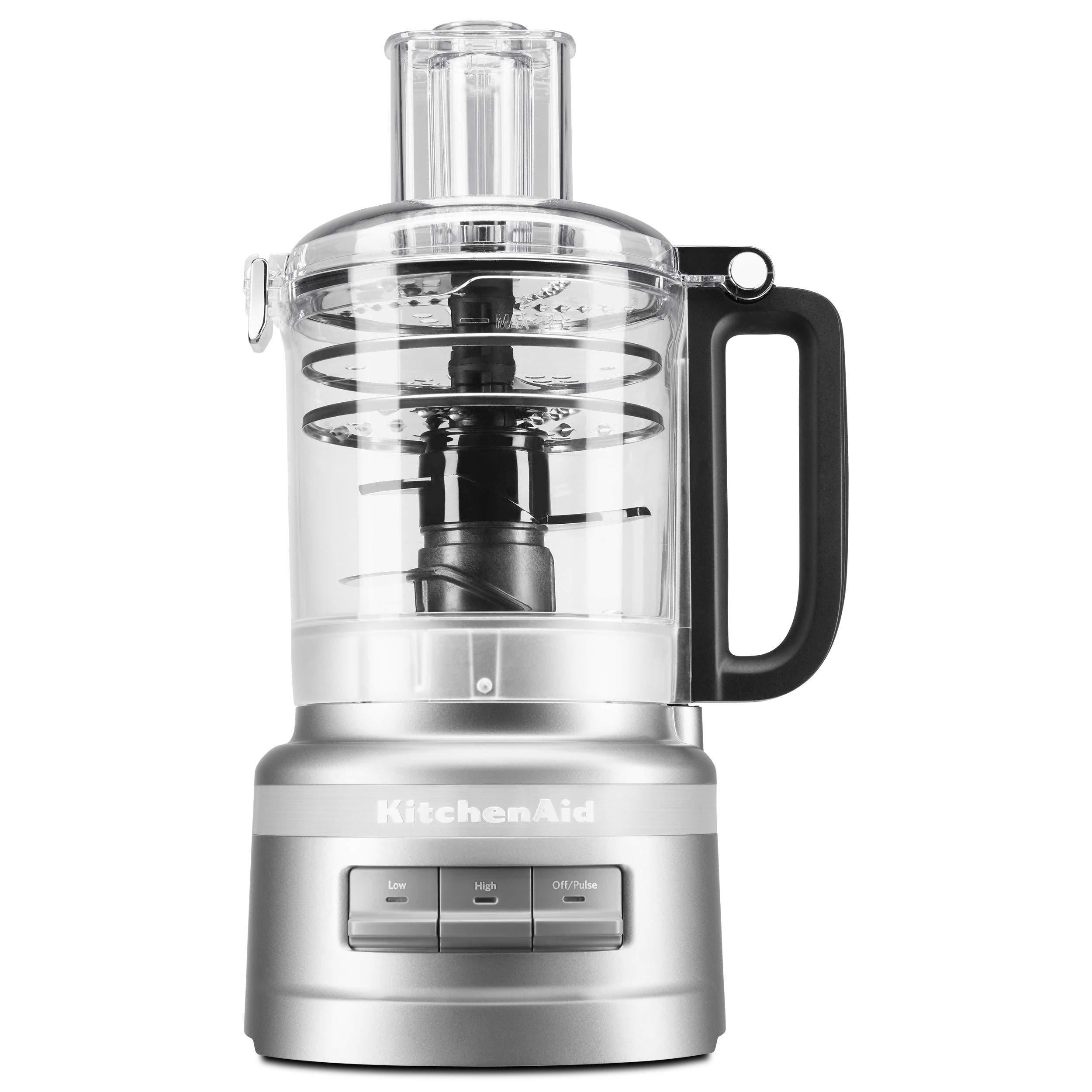 Foto 2 pulgar | Procesador De Alimentos Kitchenaid Kfp0919cu 9 Cup Plus Contour Silver - Venta Internacional.