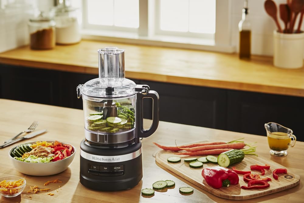 Foto 7 pulgar | Procesador de Alimentos Kitchenaid Kfp0718bm 7 Tazas Negro - Venta Internacional