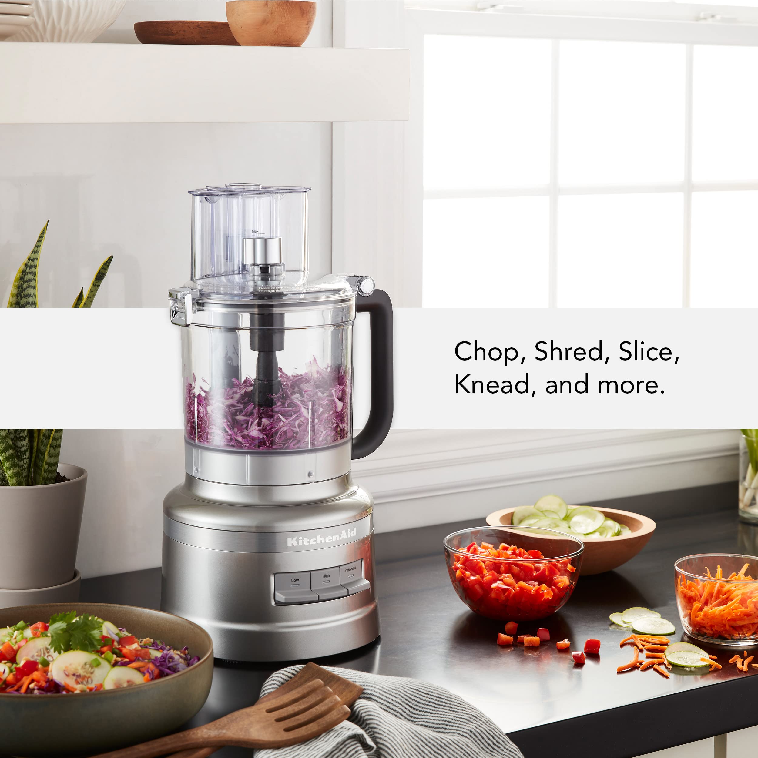 Foto 4 pulgar | Procesador de Alimentos Kitchenaid Contour Silver Kfp1318 - Venta Internacional