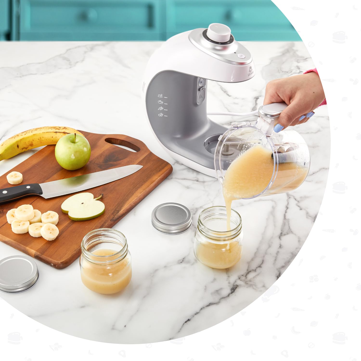 Foto 8 pulgar | Vaporizador y Batidora para Babe Food Maker Lil' Jumbl - Venta Internacional