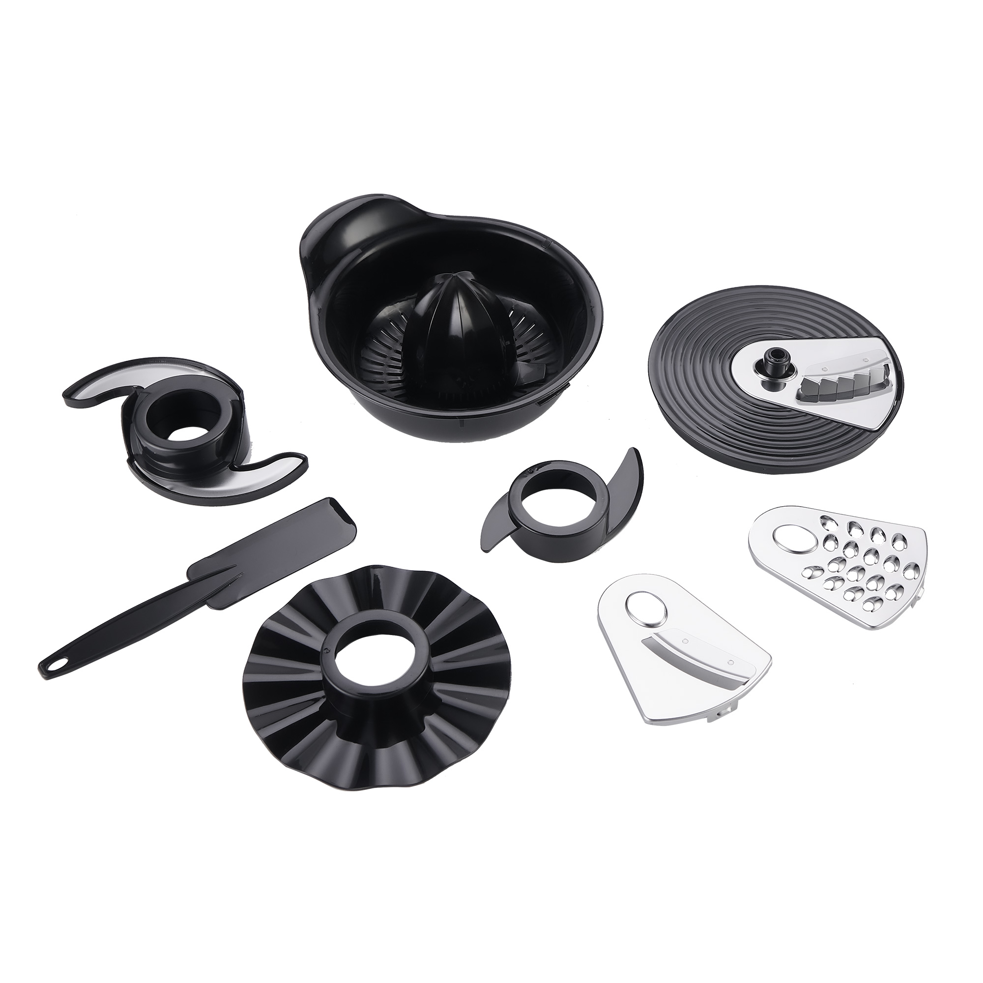 Foto 8 pulgar | Sistema De Cocina Chef-deluxe Masterchef By Hukën Mk-bsy-650 10+ Accesorios 650w
