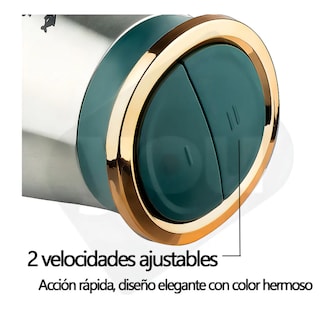 Foto 4 | Procesador De Alimentos Con 4 Cuchillas 2 Vel Picador 2l Color Plata / Verde Marino