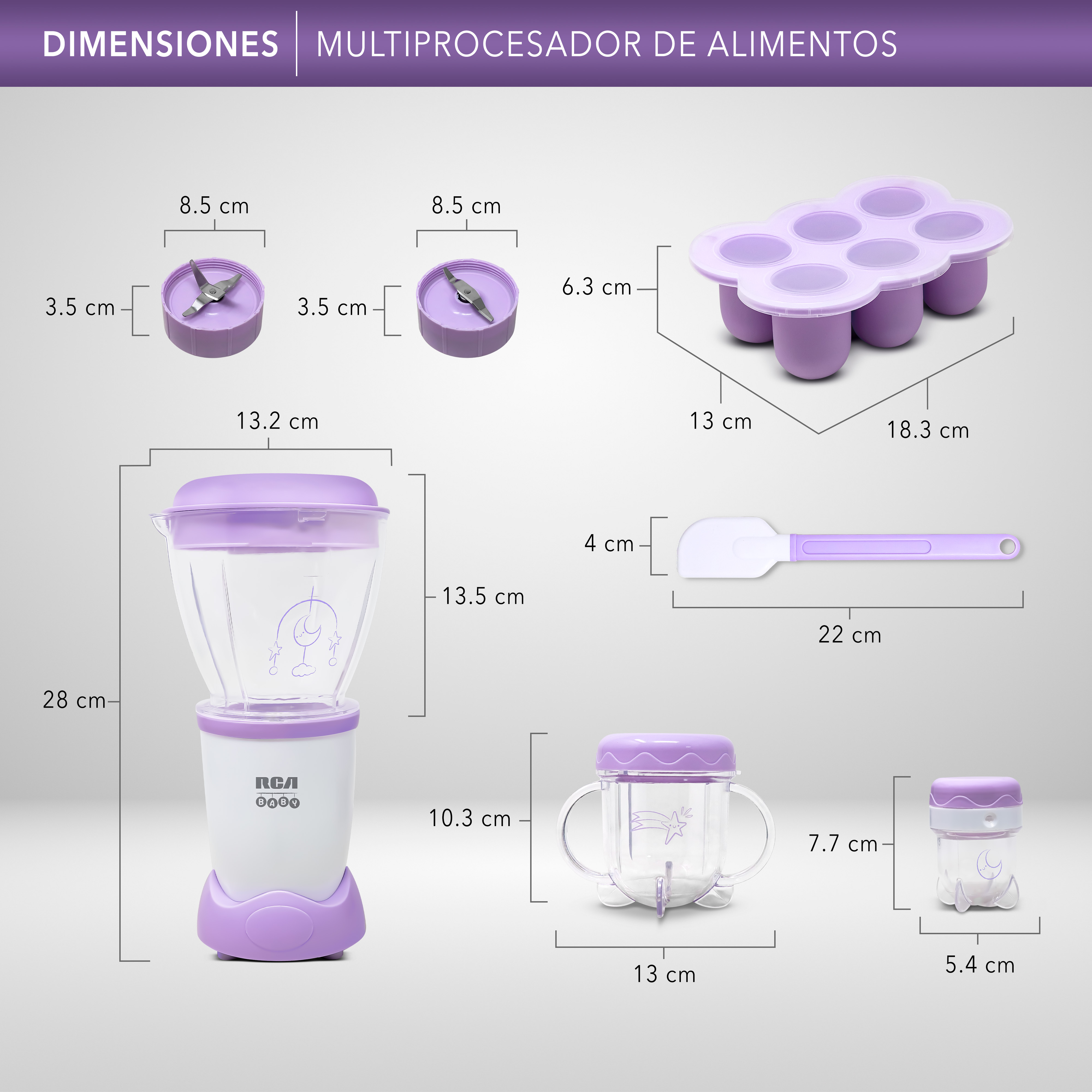 Foto 3 pulgar | Procesador de Alimentos Rca Rc-nbb