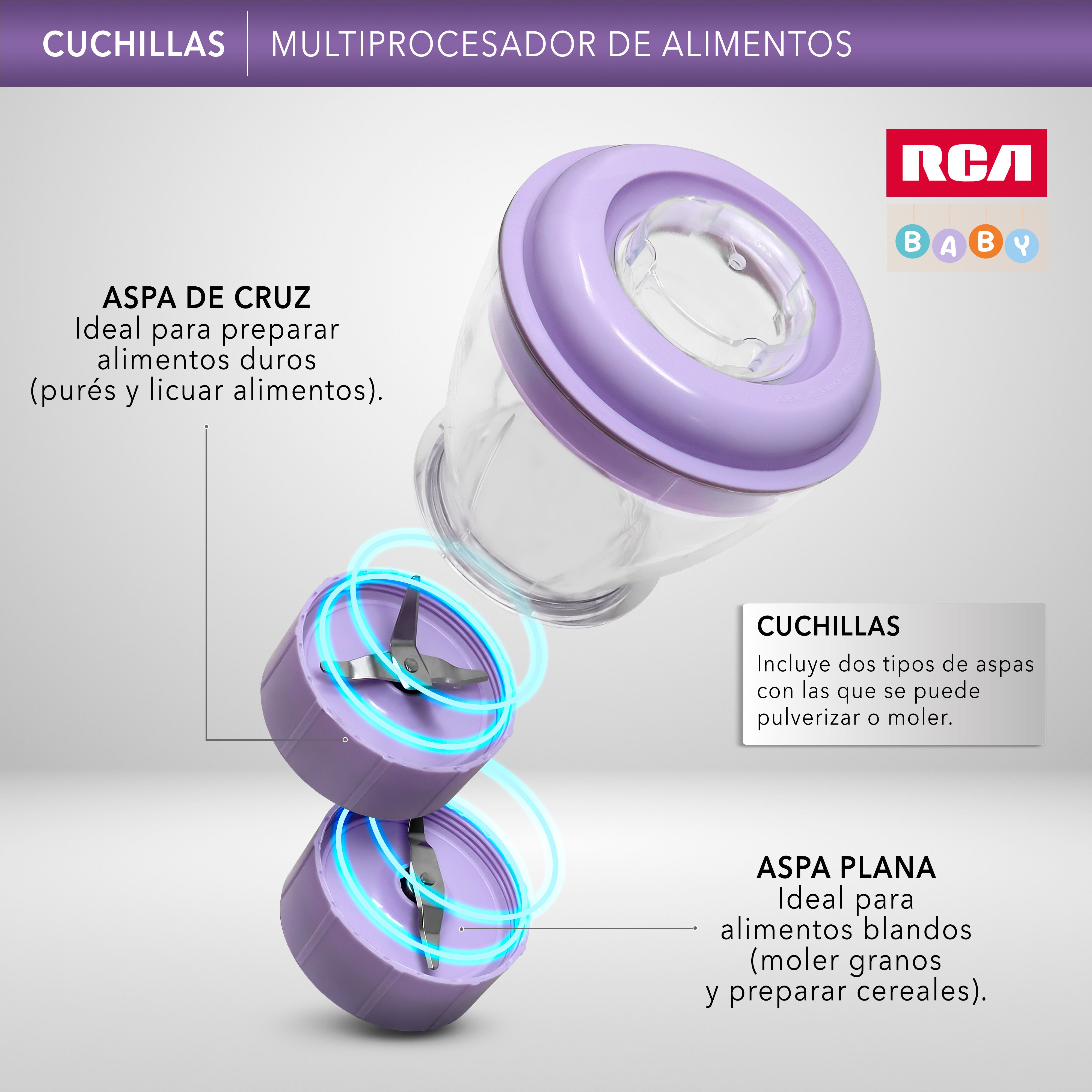 Foto 7 pulgar | Procesador de Alimentos Rca Rc-nbb