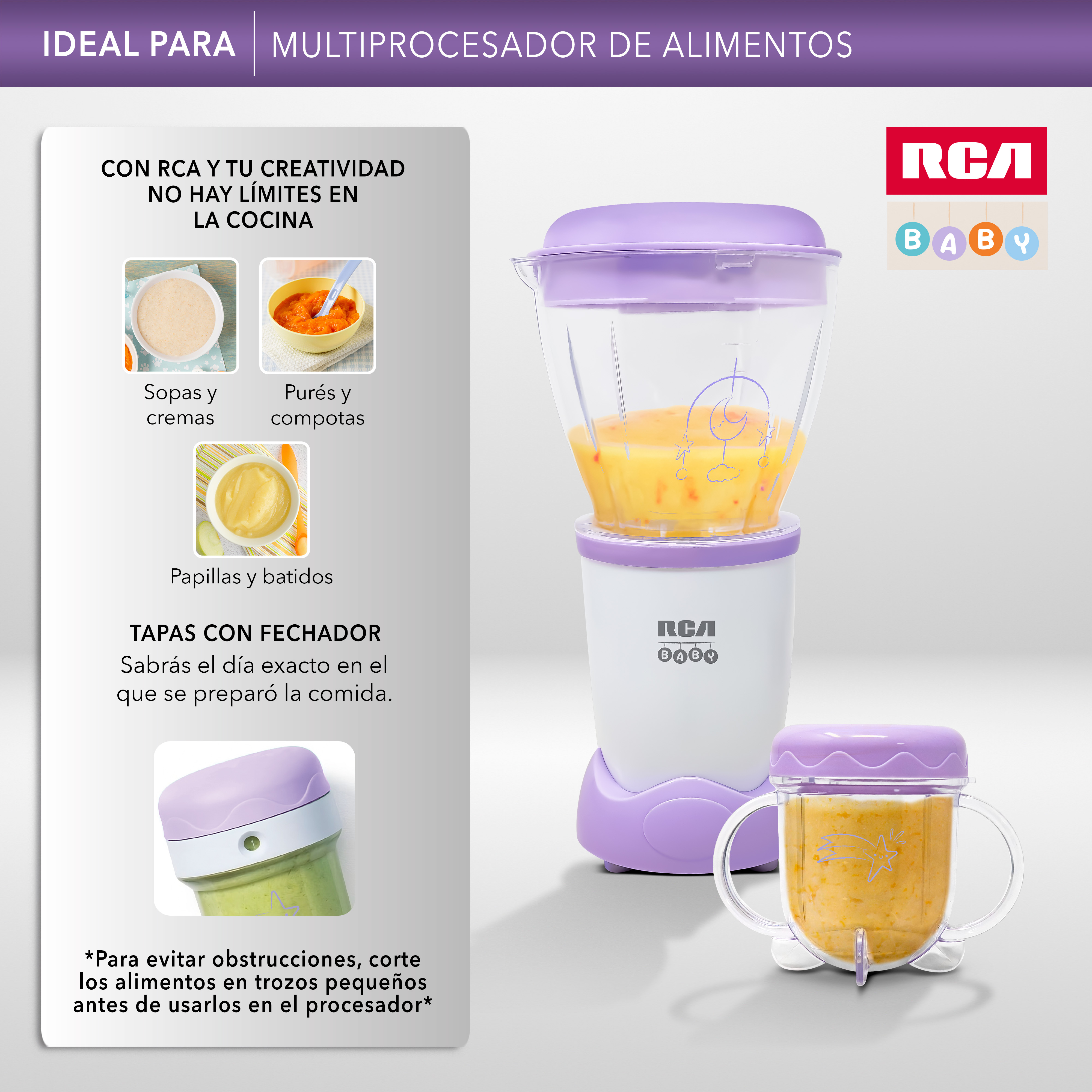 Foto 8 pulgar | Procesador de Alimentos Rca Rc-nbb