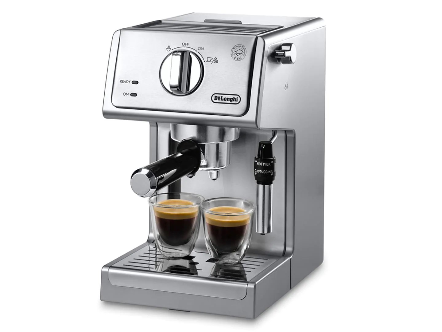 Cafetera Tipo Barista Delonghi Ecp3630 color Plata