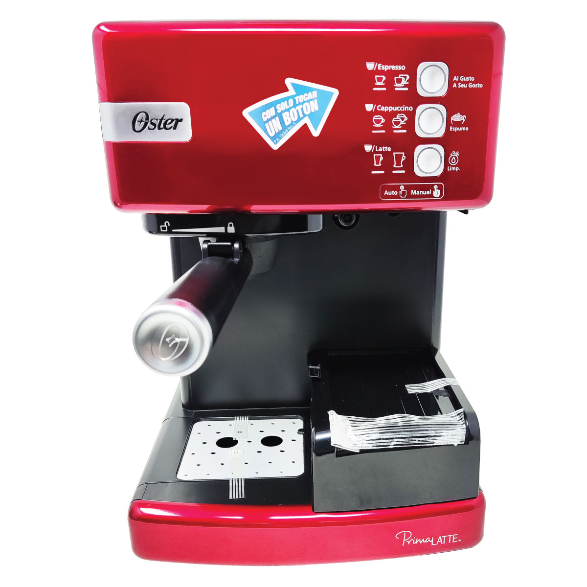 Foto 4 pulgar | Cafetera Automática de Expresso Oster BVSTEM6603R-013 color Rojo Prima Latte