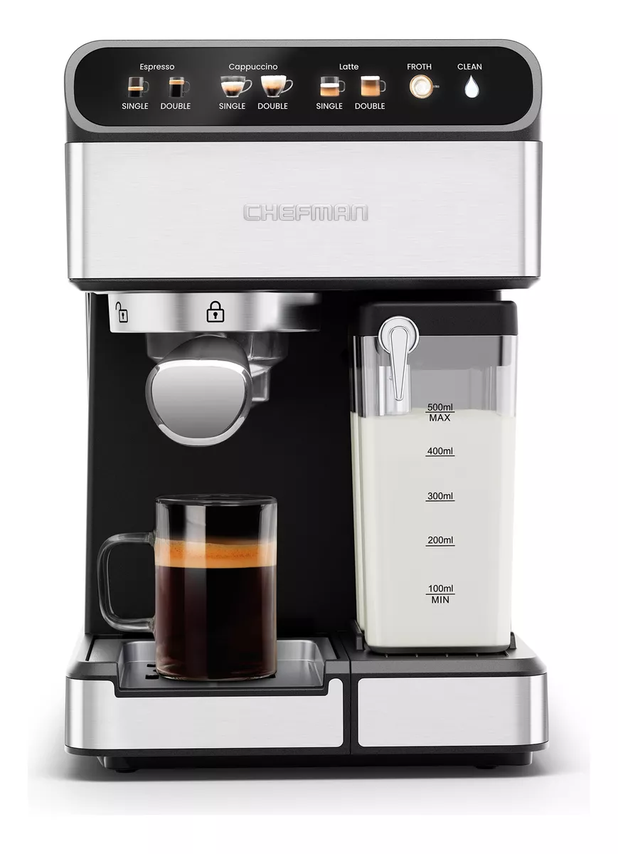 Foto 5 pulgar | Máquina de Espresso Chefman 6 en 1 Barista Pro Plus